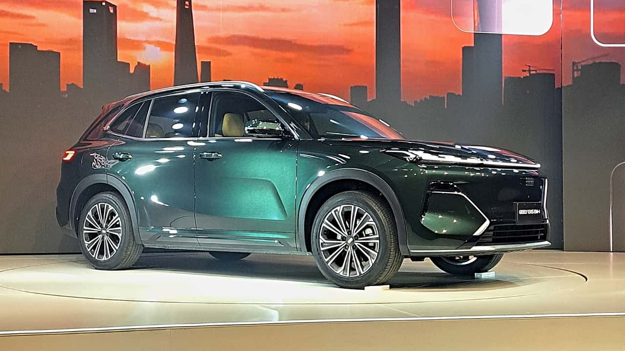 Geely EX5 EM-i lançamento