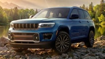 2027 Jeep Grand Cherokee Overland Front 3/4