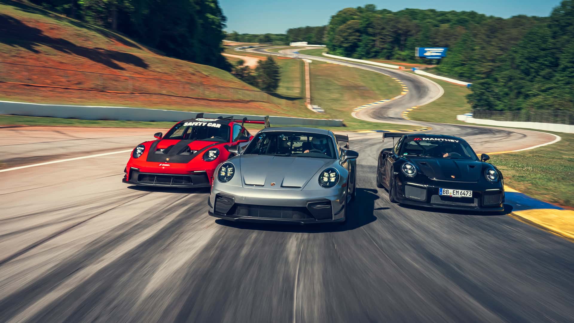 Porsche 911 GT2 RS With Manthey Kit Sets New Lap Record At Road Atlanta