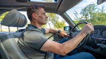 Unterwegs im privaten Mercedes 560 SEC von Bruno Sacco