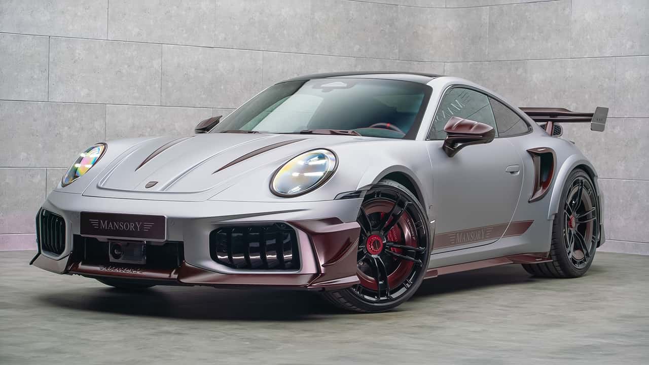 Mansory le da un toque de carbono al Porsche 911 Turbo S
