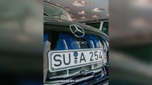 Mercedes-Benz 300 (W 189) im Mercedes-Benz Museum ist der letzte Dienstwagen des ersten deutschen Bundeskanzlers Konrad Adenauer