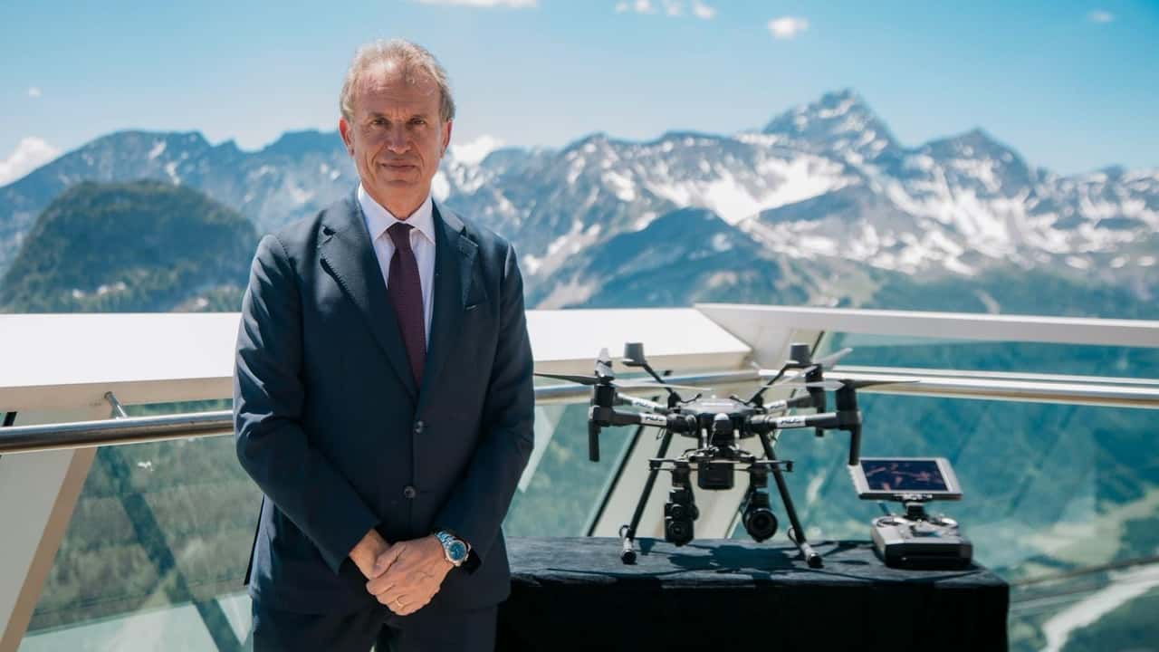 Autostrade dello Stato testa droni e IA sul Monte Bianco