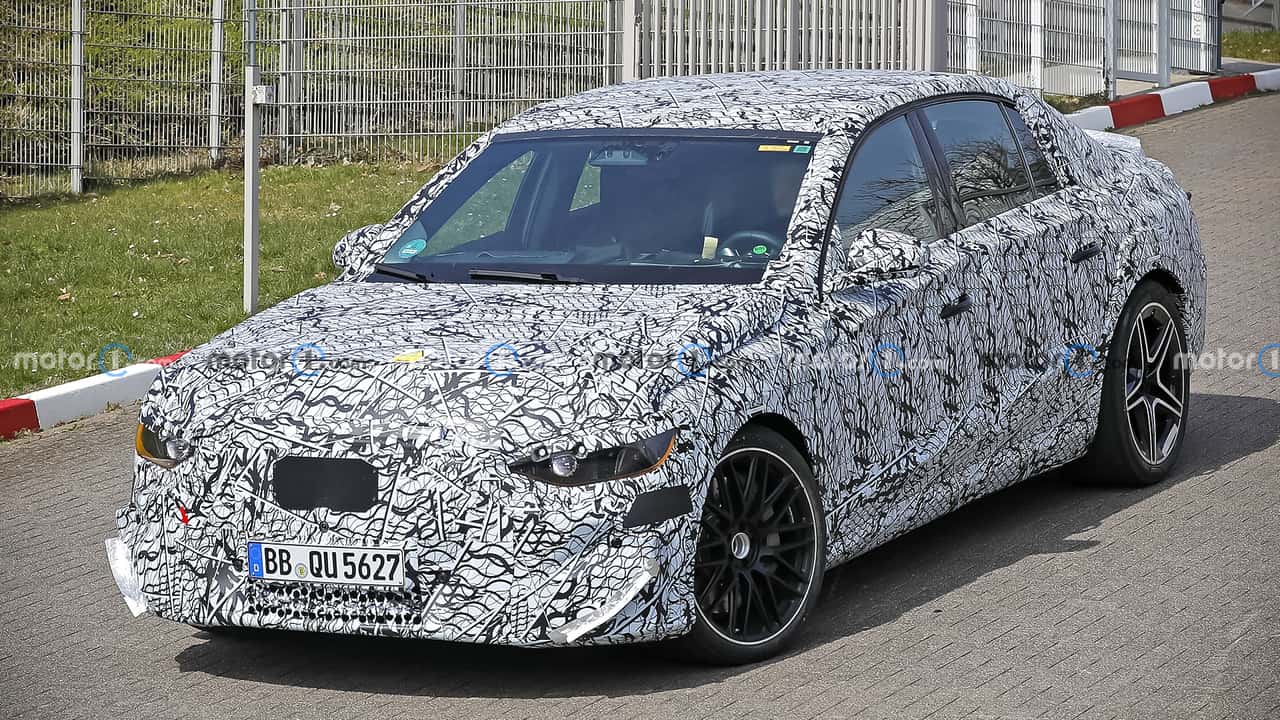 Mercedes-AMG E-Klasse EQ (2027) Erlkönig