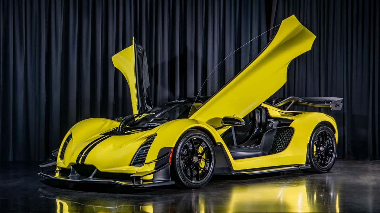 L'hypercar la plus étrange au monde mise aux enchères