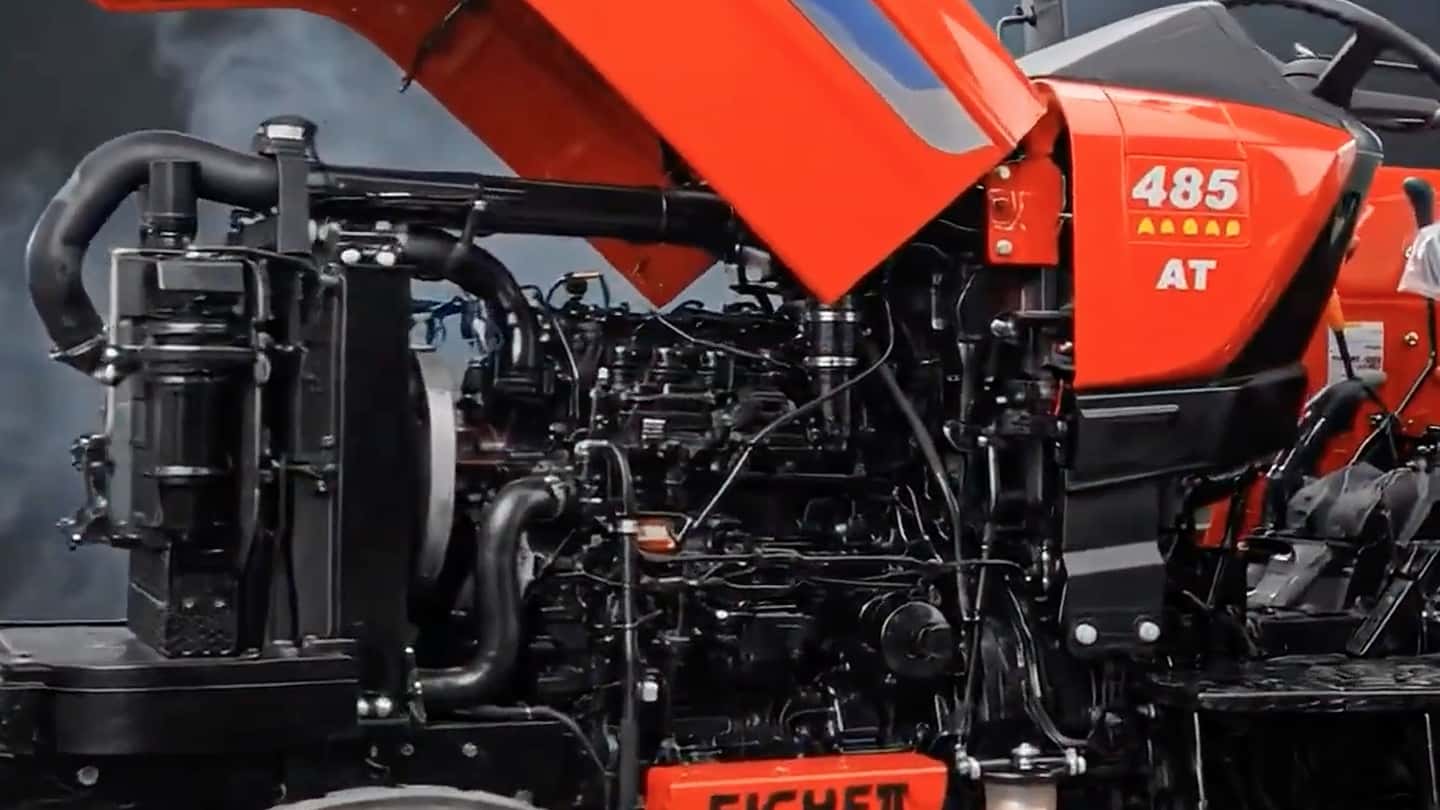 Eicher 485 AT: analisi tecnica e ruolo nel segmento 45-50 CV motore