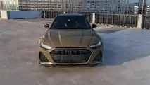 Audi RS6 Avant Tactical Green by ABT