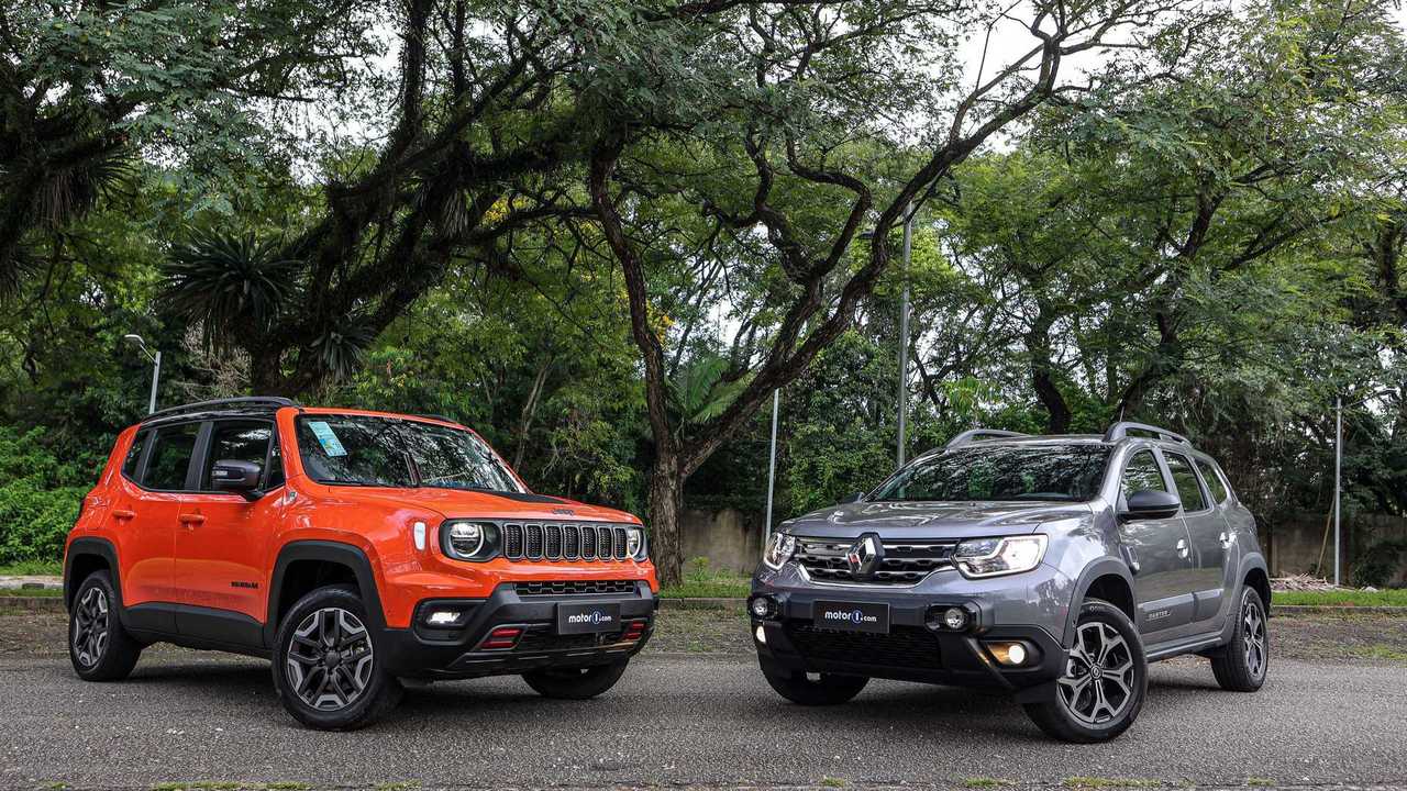 Comparativo: Jeep Renegade Trailhawk vs. Renault Duster Iconic