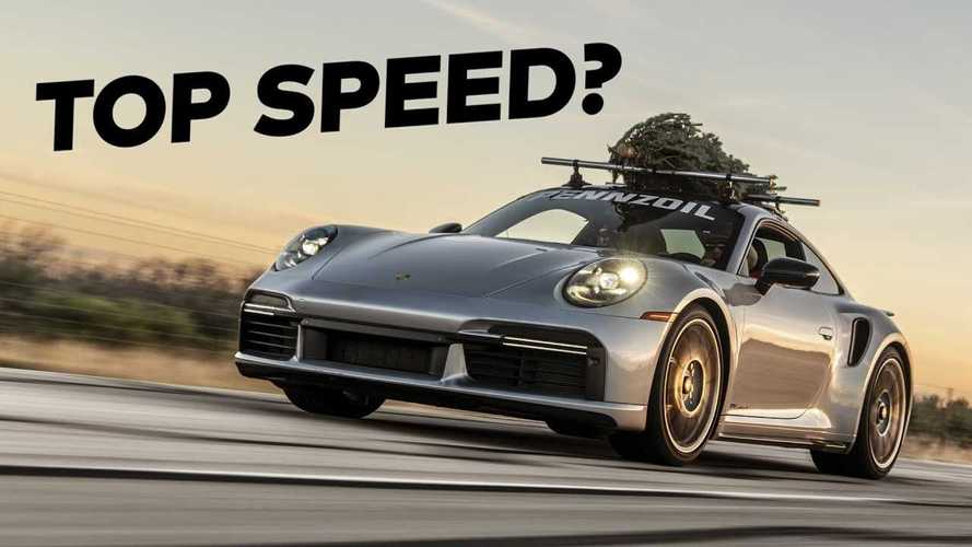 L’albero di Natale più veloce del mondo? È su una 911 Turbo S