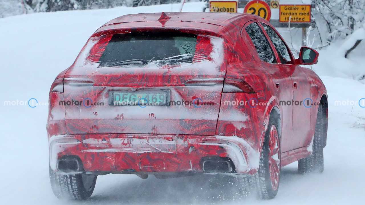 Foto spia Maserati Grecale Trofeo 2023