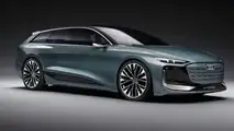 Garde-boue avant Audi A6 Avant E-Tron Concept Studio