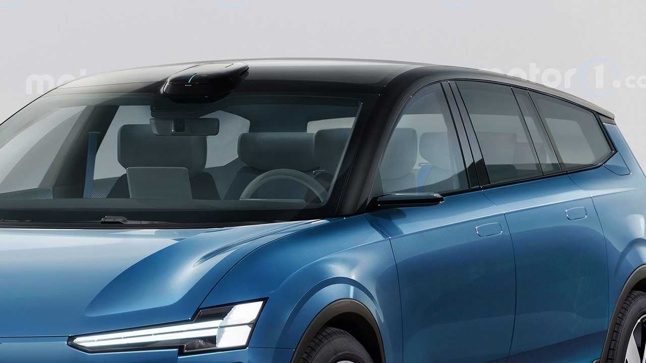 Рендер Volvo Embla от Motor1