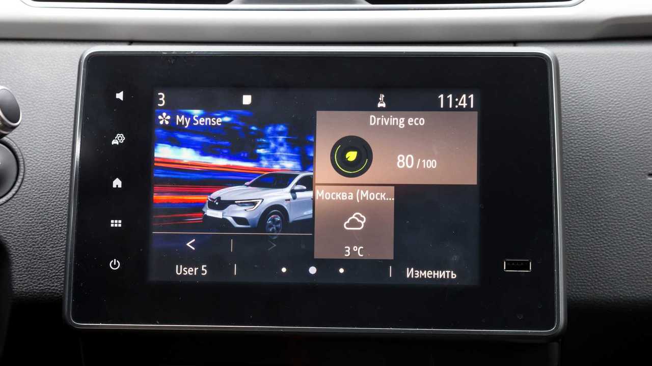 Мультимедиа Easy Link с Renault Connect