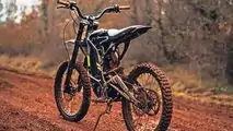 La moto électrique des parachutistes britanniques