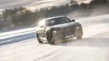 BMW i7 2023 en Arjeplog, Suecia