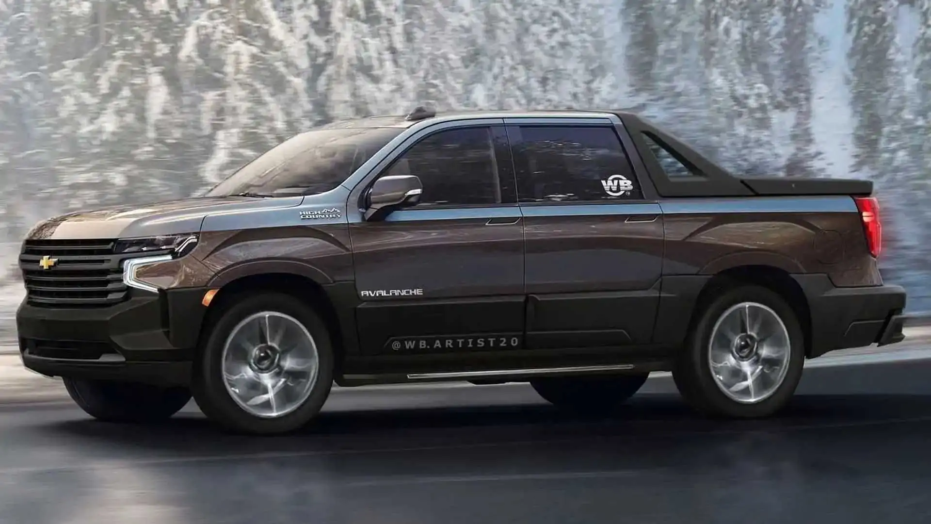 2022 Chevy Avalanche Concept