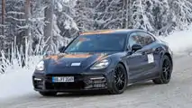 Porsche Panamera Facelift Spy Photo