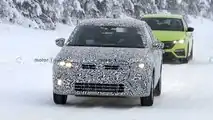 VW Virtus spy photo (front)