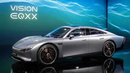 Mercedes поразил новым электрическим Vision EQXX Mercedes Vision EQXX