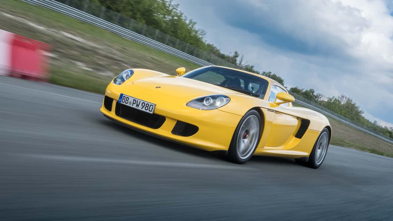 New Tires for Porsche Carrera GT