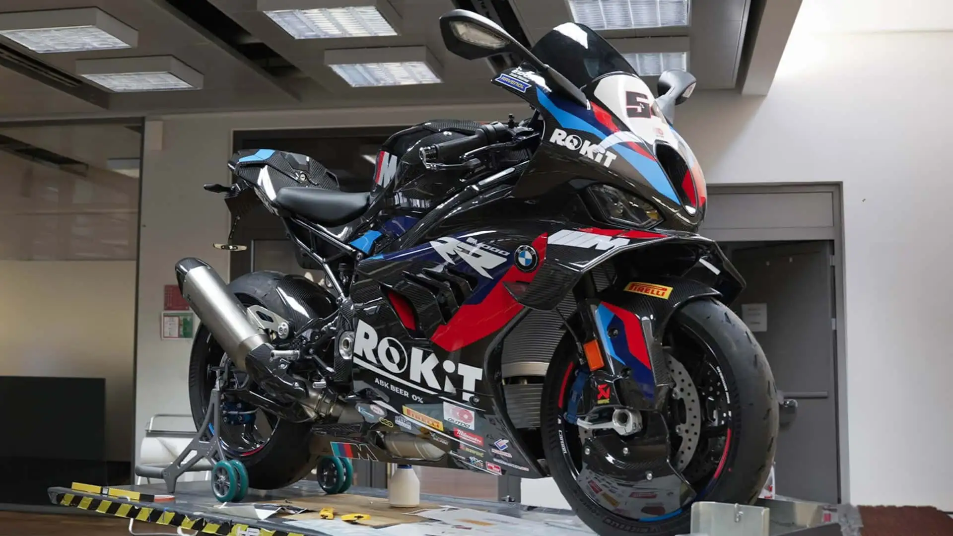 This Limited Edition BMW Motorcycle Goes Crazy With Carbon, Won't