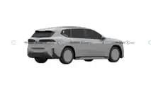 BMW iX3 2025, photos de brevets
