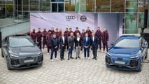 Audi Fahrzeugübergabe an die Spieler des FC Bayern München 2024