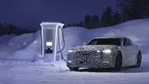 Jaguar GT (Prototyp) bei Wintertests