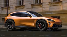 McLaren SUV 'P47', render Motor1.com