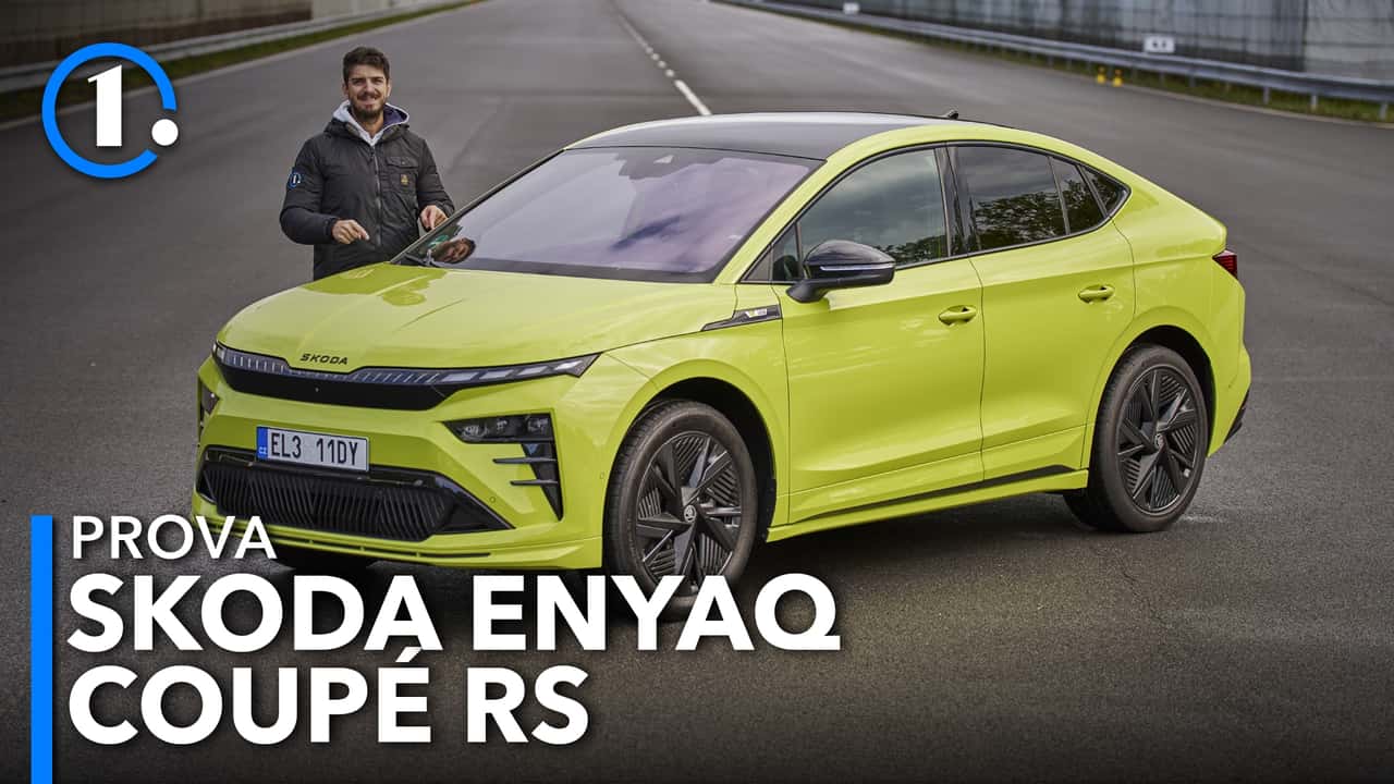 Skoda Enyaq Coupé RS, la prova del SUV ceco 4x4 da 340 CV