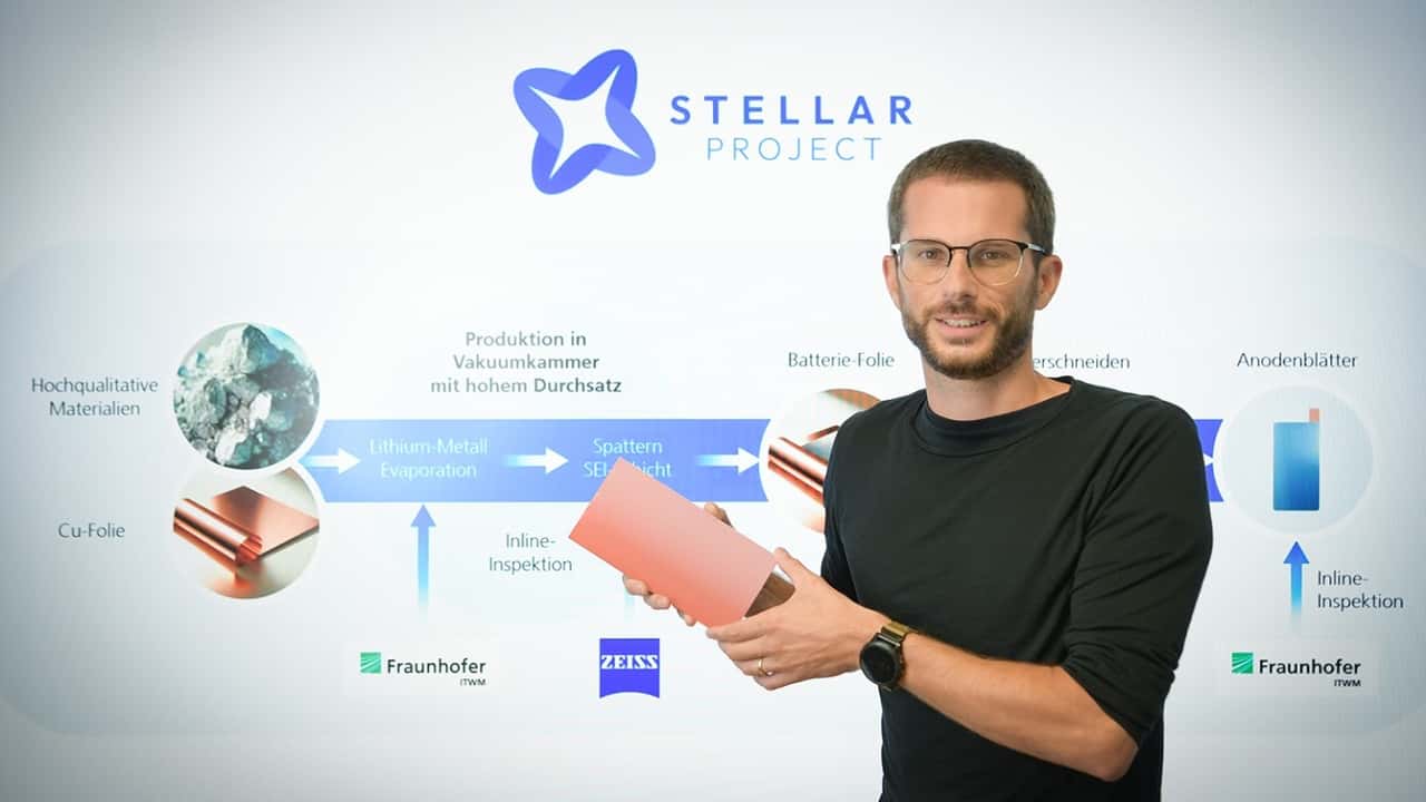 Stellar, il progetto Ue per lamine anodiche di batterie