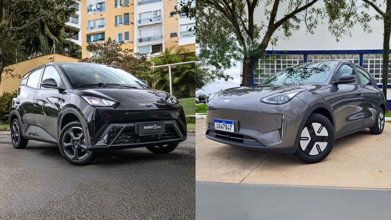 BYD Dolphin Mini vs Gely EX2 Pro