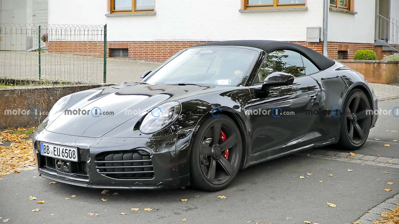 Porsche 911 Turbo Touring Cabrio (2026) Erlkönig