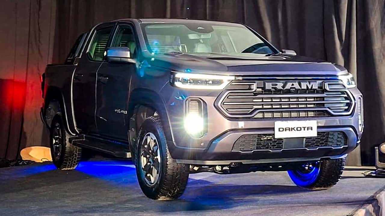 Lançamento industrial de Ram Dakota