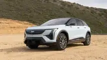 2026 InsideEVs Breakthrough Awards Editor's Choice: Cadillac Optiq