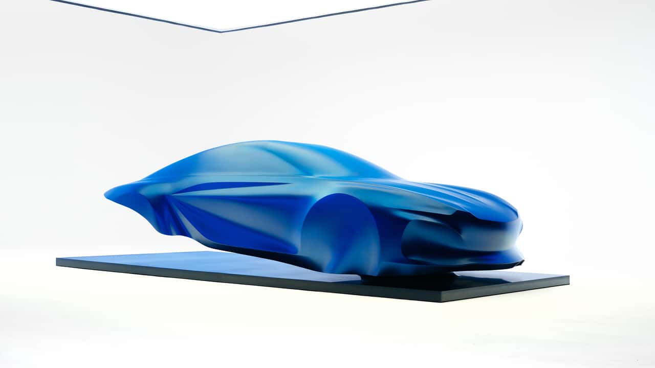 Alpine zapowiada następcę sportowego A110 za pomocą rzeźby koncepcyjnej