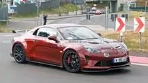 Photos d'espionnage de la Hotter Alpine A110