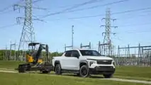 Rimorchio di camion da lavoro Chevrolet Silverado EV 2024
