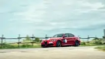 La Mille Miglia 2023 con l'Alfa Romeo Giulia Quadrifoglio restyling