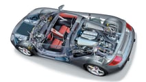 Porsche Carrera GT, la meccanica