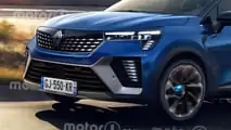 Restyling du Renault Captur (2023), le rendu de Motor1.com