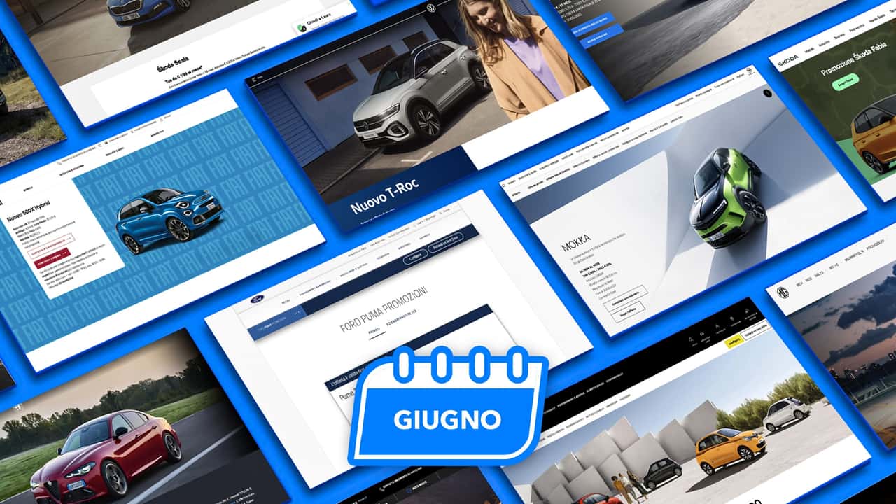 Promozioni auto, tutte le offerte di giugno 2023