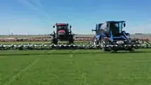 Foto - CNH Industrial One Smart Spray sugli sprayer semoventi New Holland e Case IH