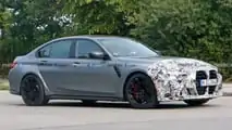 Foto spia aggiornate della berlina BMW M3