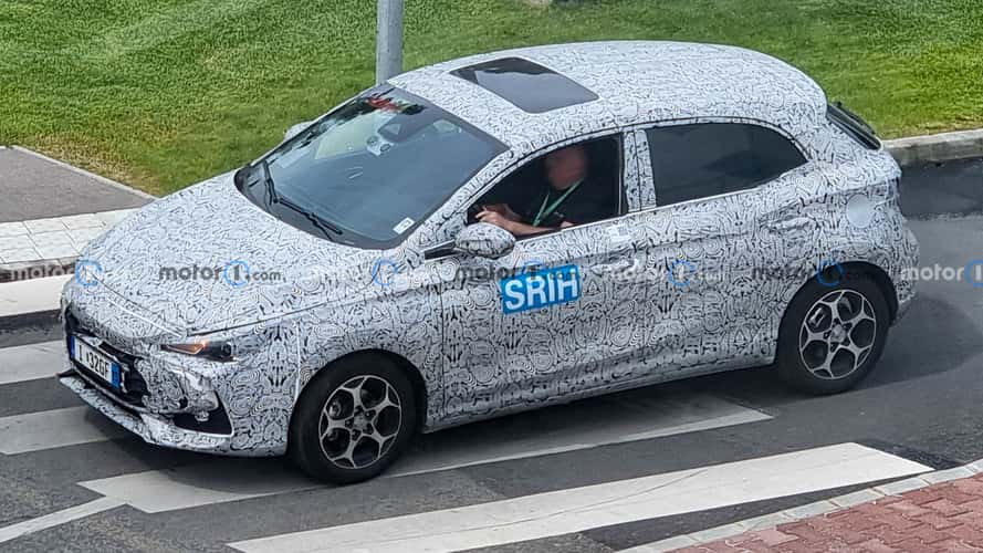 Next-gen MG3 hatch spied with refined design and new taillights