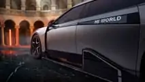 2025 HiPhi A exterior detail side door-mounted displays