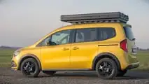 Vansports Mercedes Citan mit Dachzelt