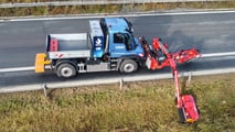 Mercedes WaVe Unimog Prototyp im Testeinsatz