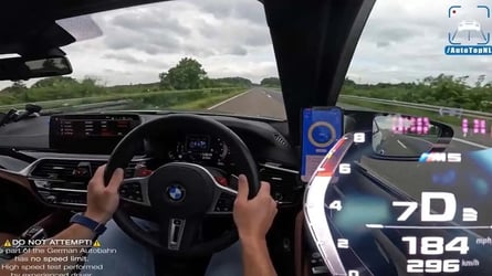 Regardez la BMW M5 Competition dévaler l’autoroute comme un jet privé