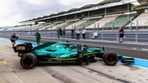 Jessica Hawkins, pilote d'essai de l'Aston Martin F1